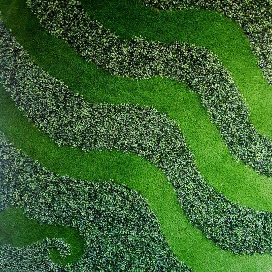 Artificial Grass For Vertical Walls or Green Walls Artificial Grass Johor